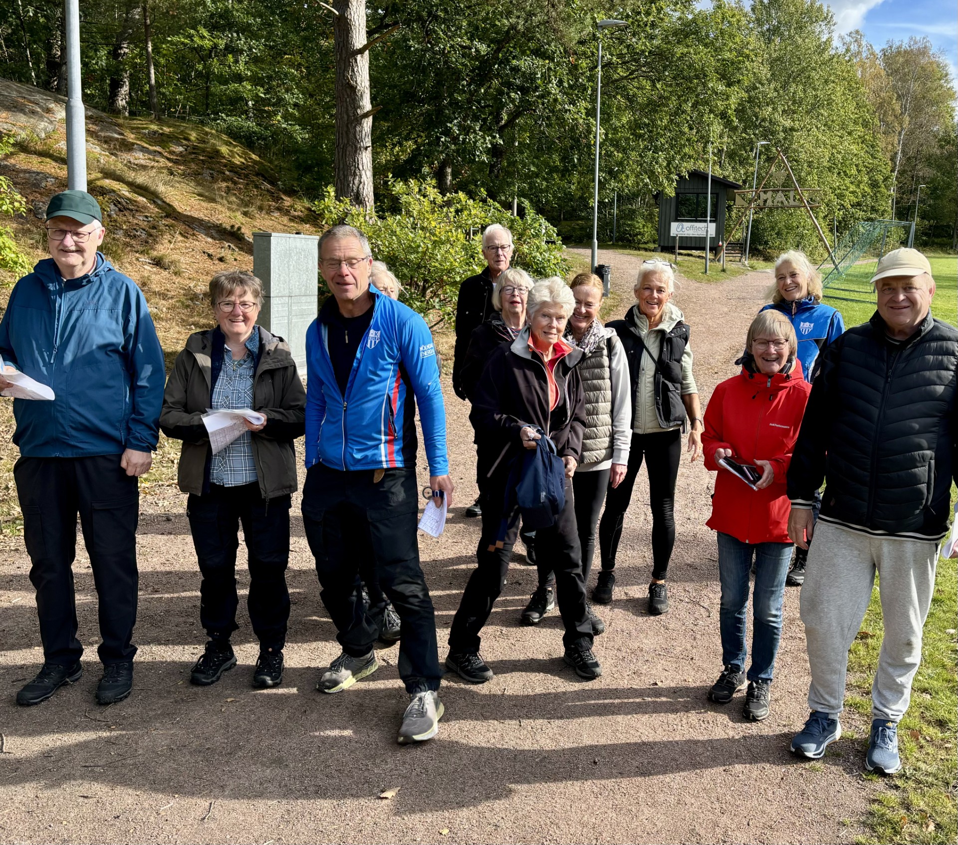 image: Senior Sports Shool provar på orientering